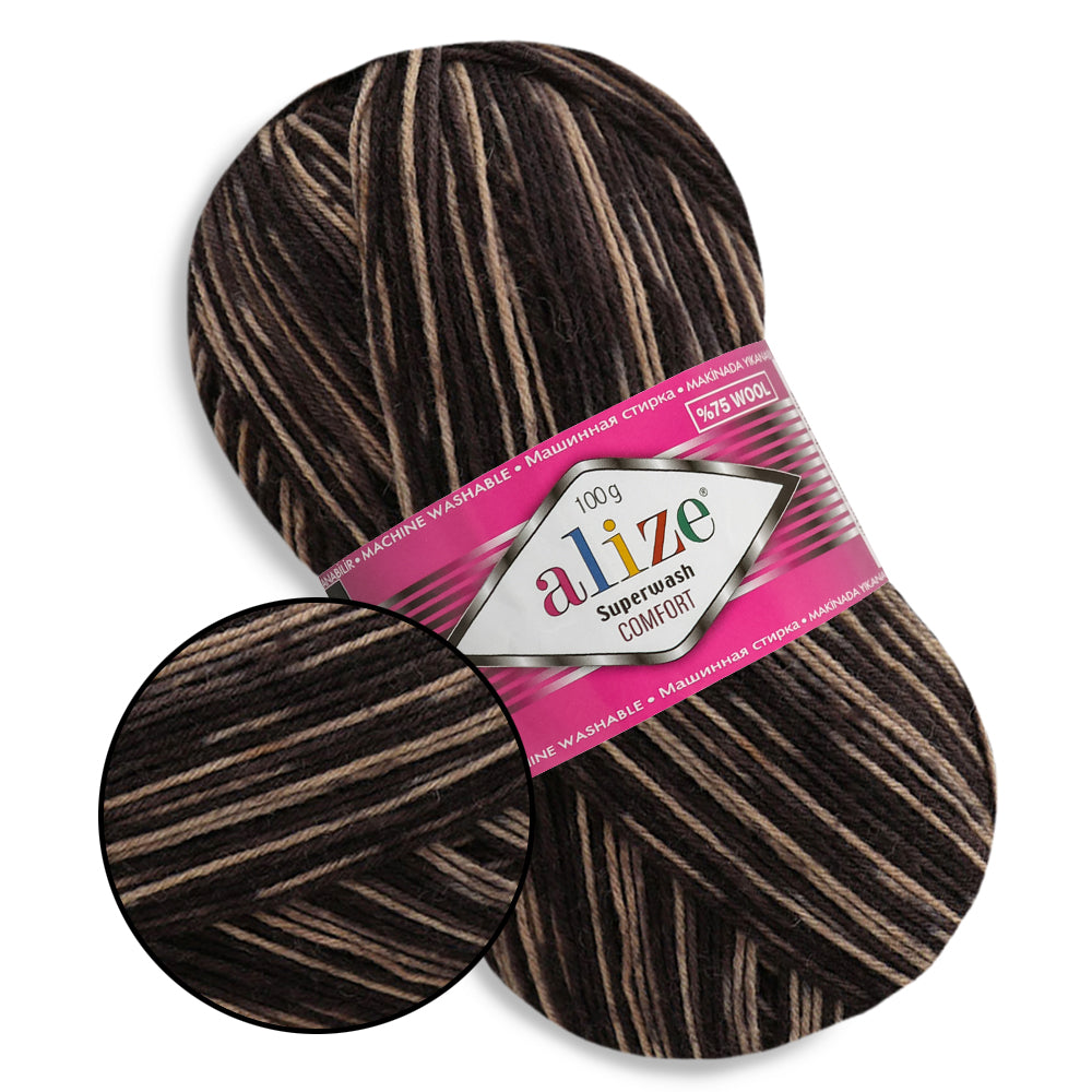 Alize Superwash, 21 colors, 3.5 oz / 459 yards