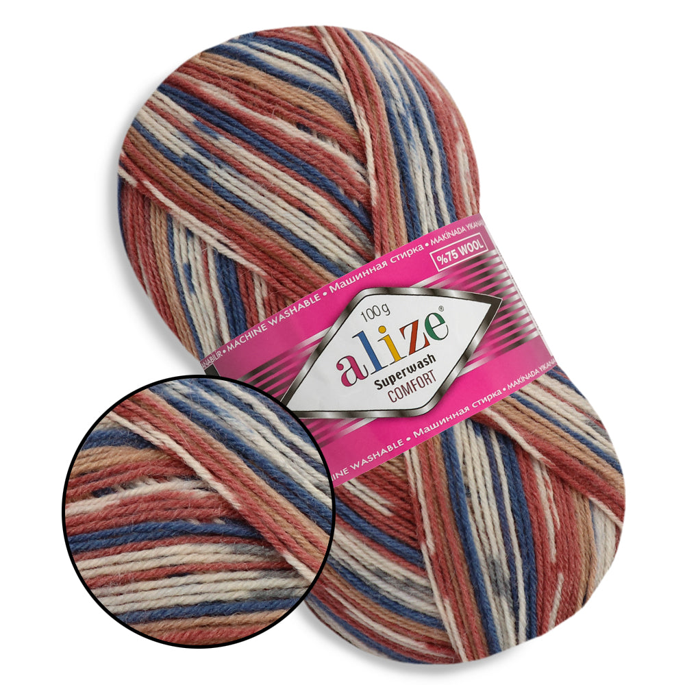 Alize Superwash, 21 colors, 3.5 oz / 459 yards