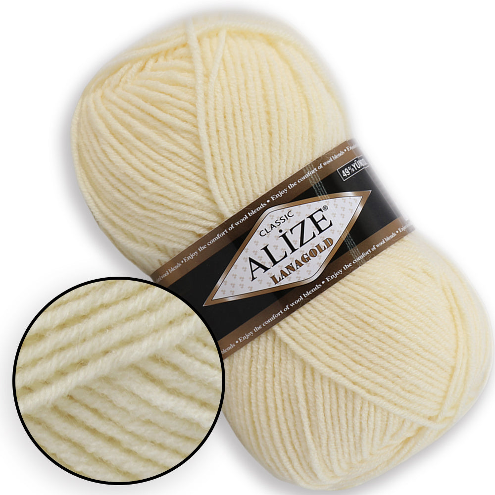 Alize Lanagold, 57 Colors, 3.5 oz / 262 yards