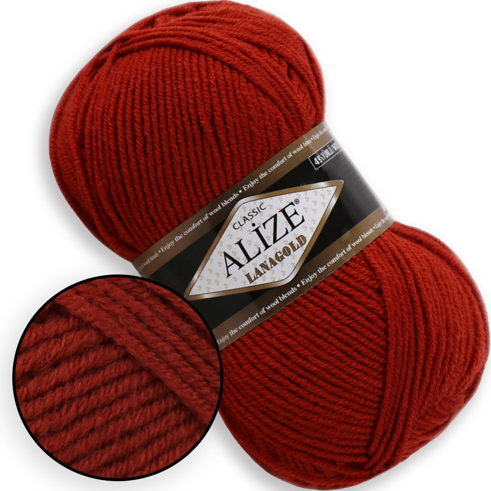 Alize Lanagold, 57 Colors, 3.5 oz / 262 yards