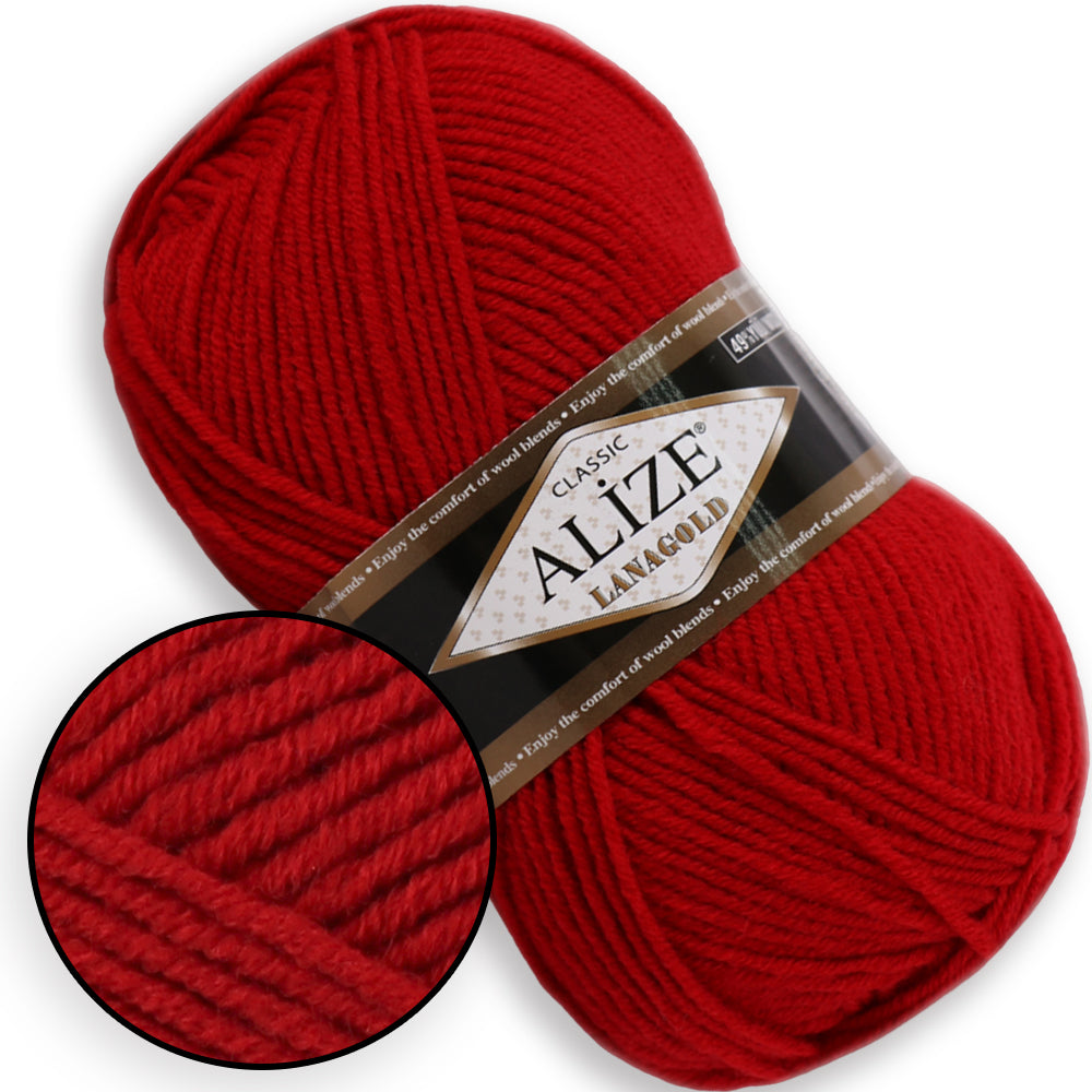 Alize Lanagold, 57 Colors, 3.5 oz / 262 yards