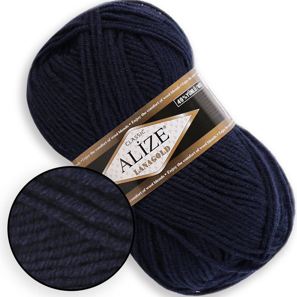 Alize Lanagold, 57 Colors, 3.5 oz / 262 yards