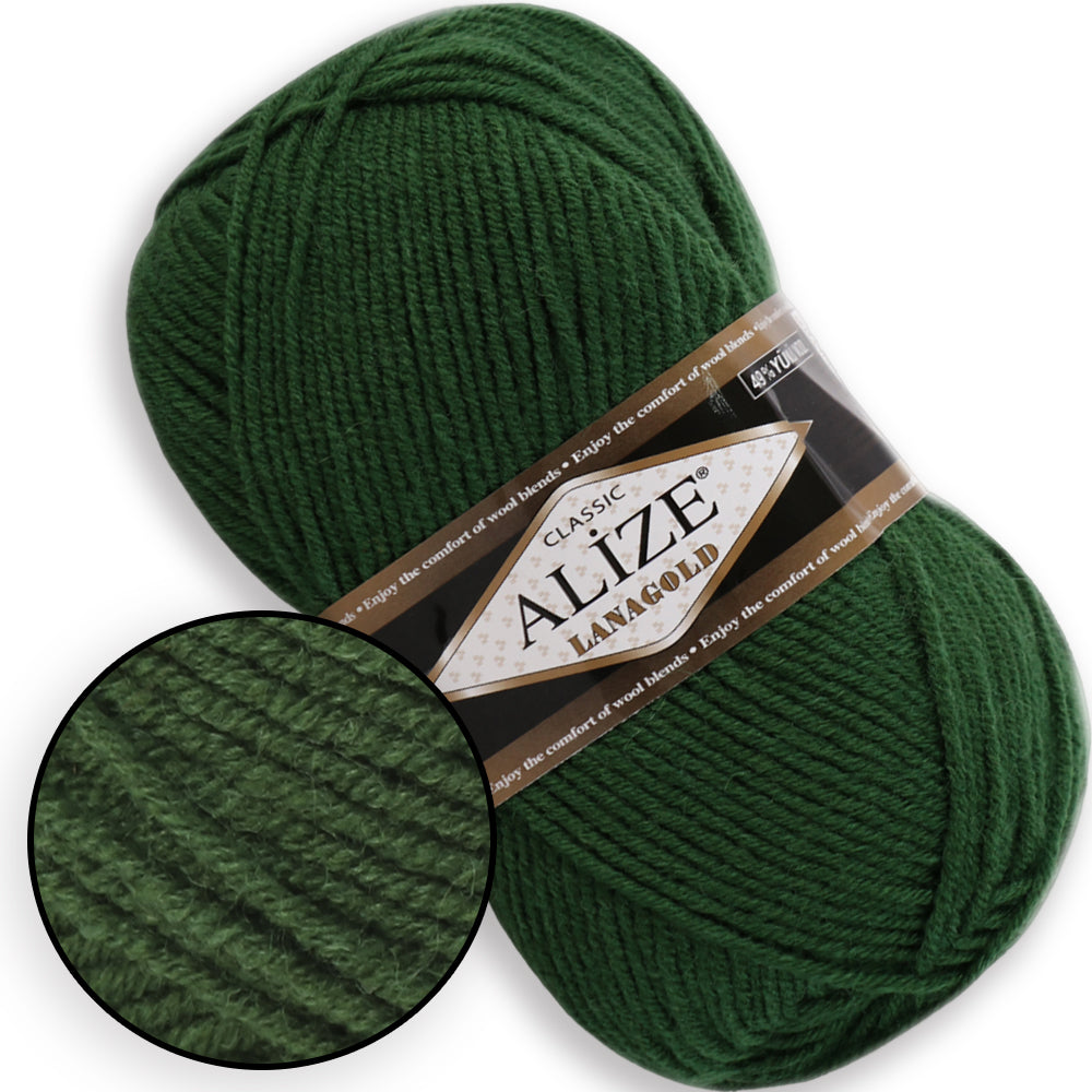Alize Lanagold, 57 Colors, 3.5 oz / 262 yards