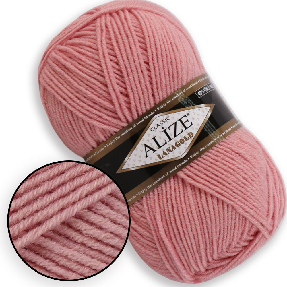 Alize Lanagold, 57 Colors, 3.5 oz / 262 yards