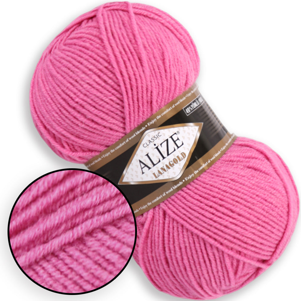 Alize Lanagold, 57 Colors, 3.5 oz / 262 yards