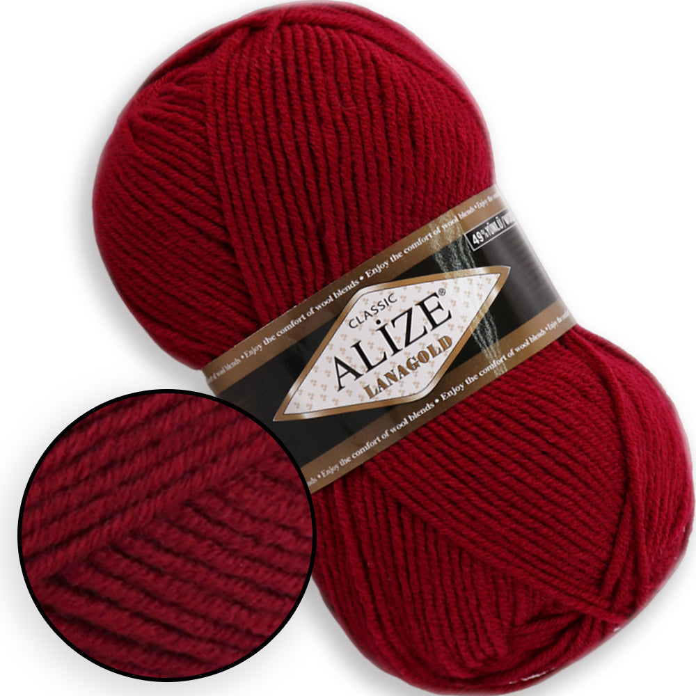 Alize Lanagold, 57 Colors, 3.5 oz / 262 yards