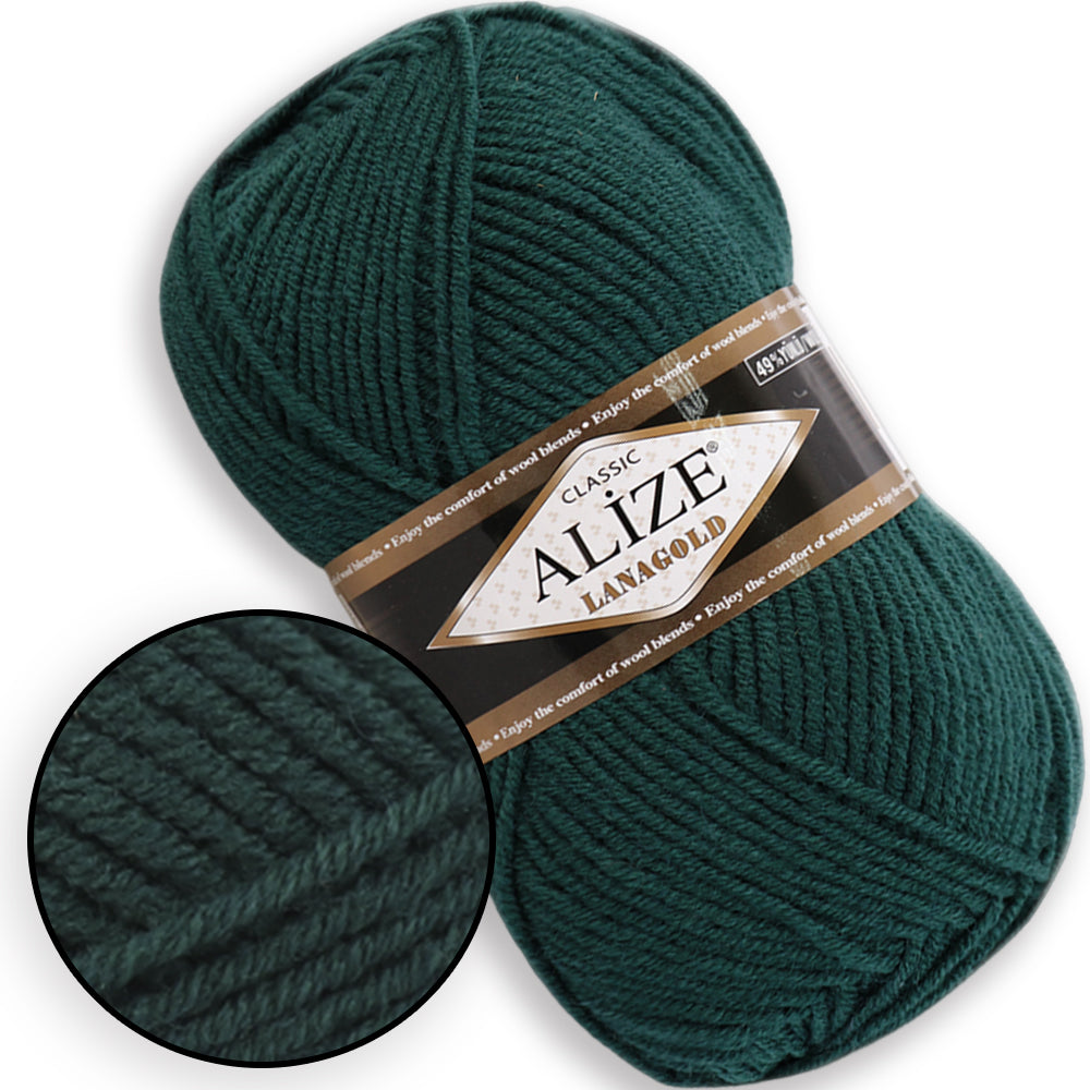 Alize Lanagold, 57 Colors, 3.5 oz / 262 yards
