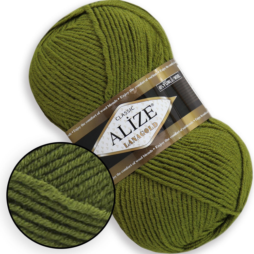 Alize Lanagold, 57 Colors, 3.5 oz / 262 yards