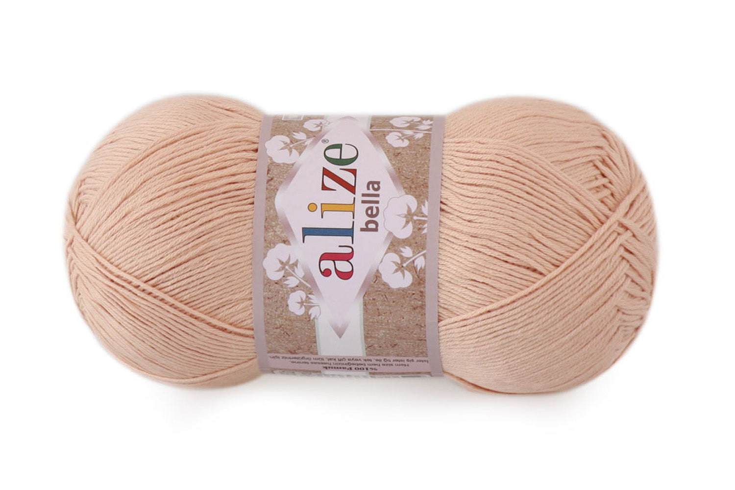 Alize Bella 100, 17 colors, 3.5 oz / 393 yds