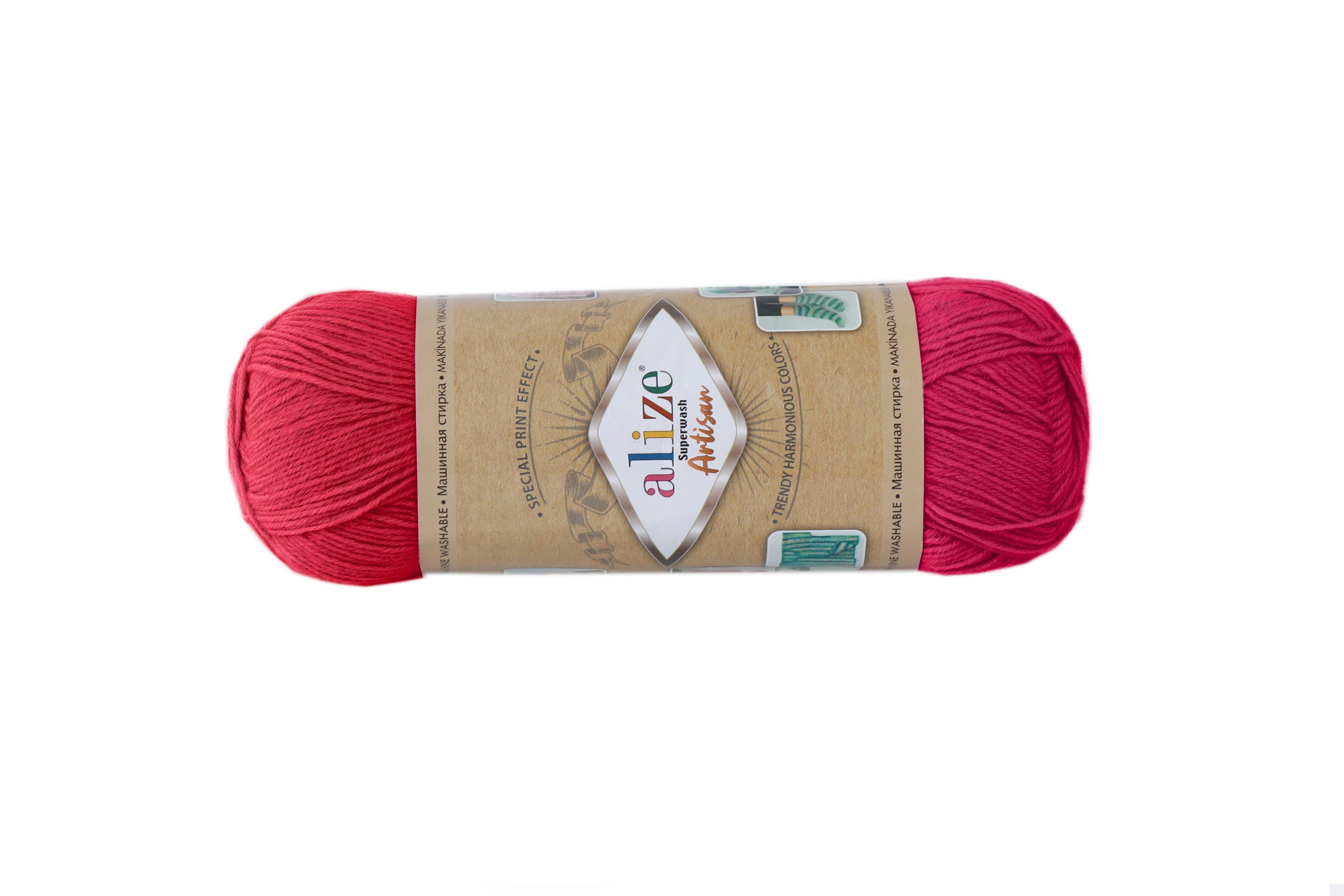 Alize Superwash Artisan, 32 colors, 3.5 oz / 459 yards