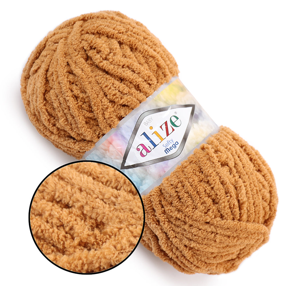 Alize Softy Mega, 34 colors, 3.5 oz / 131 yds
