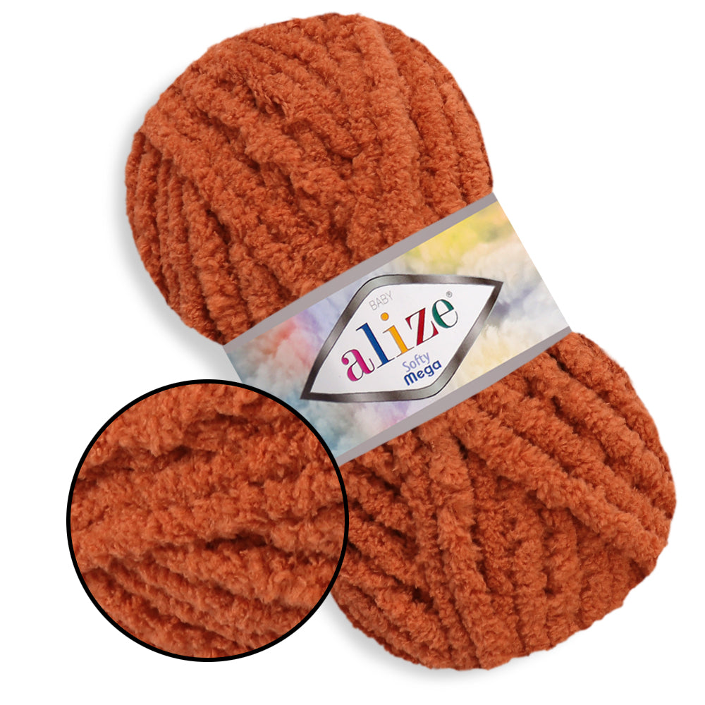 Alize Softy Mega, 34 colors, 3.5 oz / 131 yds