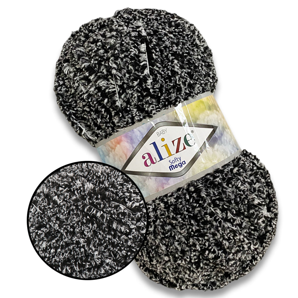 Alize Softy Mega, 34 colors, 3.5 oz / 131 yds