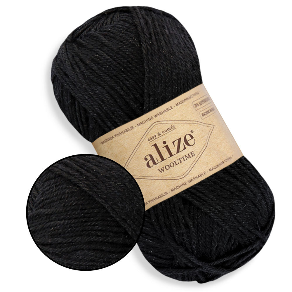 Alize Wooltime, 12 colors, 3.5 oz / 219 yards