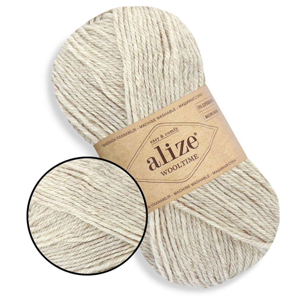 Alize Wooltime, 12 colors, 3.5 oz / 219 yards