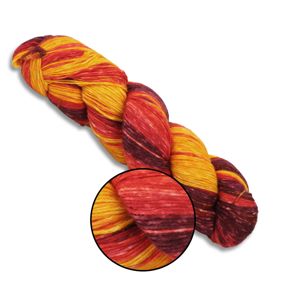 Sock Yarn Hand Dyed 3.53 oz / 437 yds