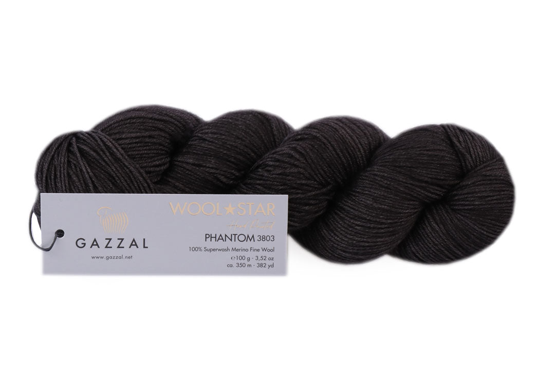 Gazzal Wool Star, 31 colors, 3.5 oz / 437 yards