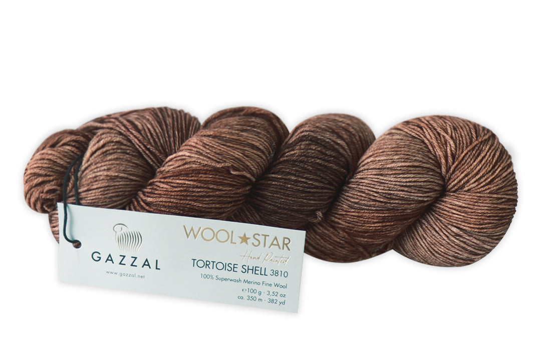 Gazzal Wool Star, 31 colors, 3.5 oz / 437 yards