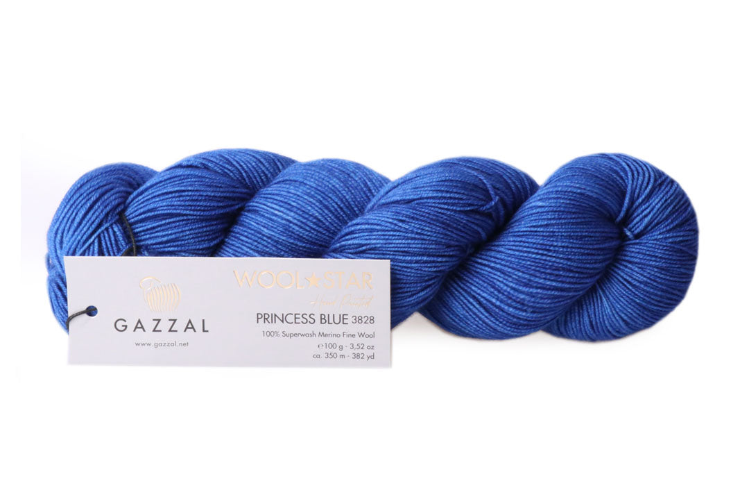 Gazzal Wool Star, 31 colors, 3.5 oz / 437 yards