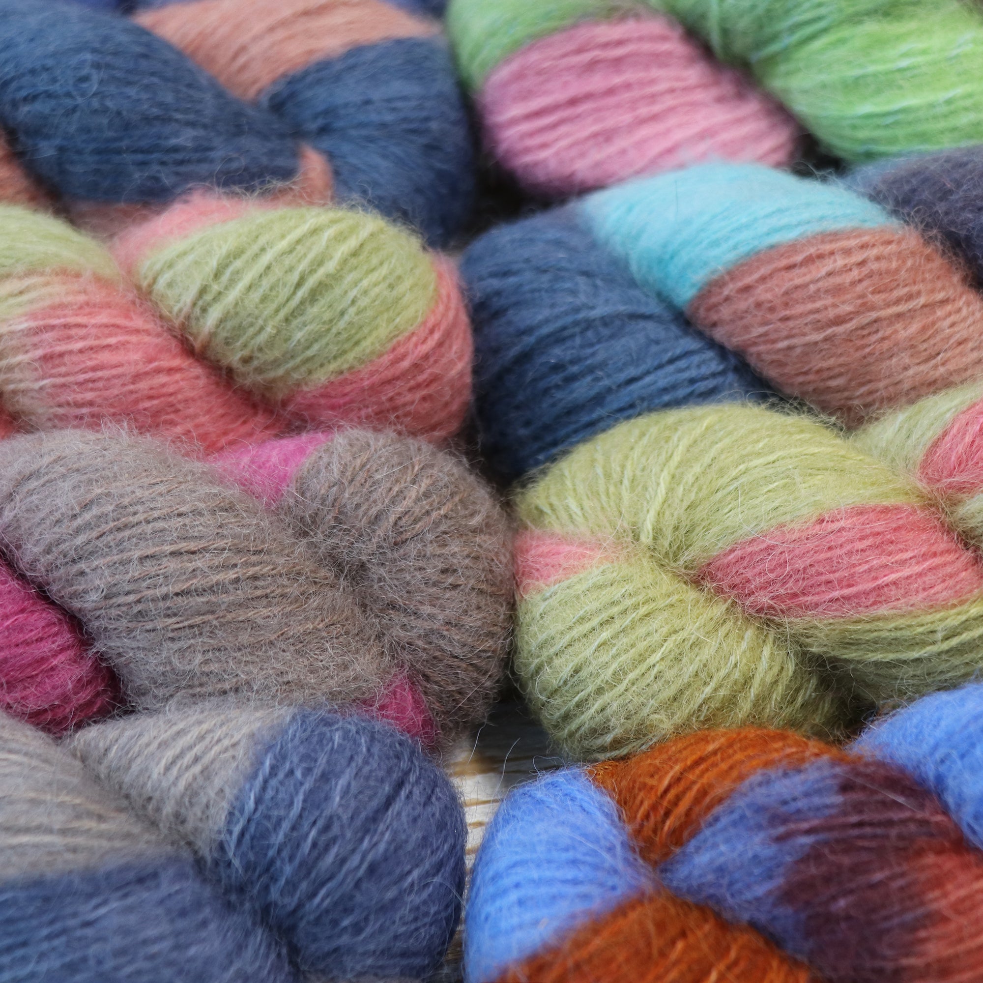 Dragon Luxury Alpaca Silk Yarn, 8 colors, 1.76 oz / 180 yds