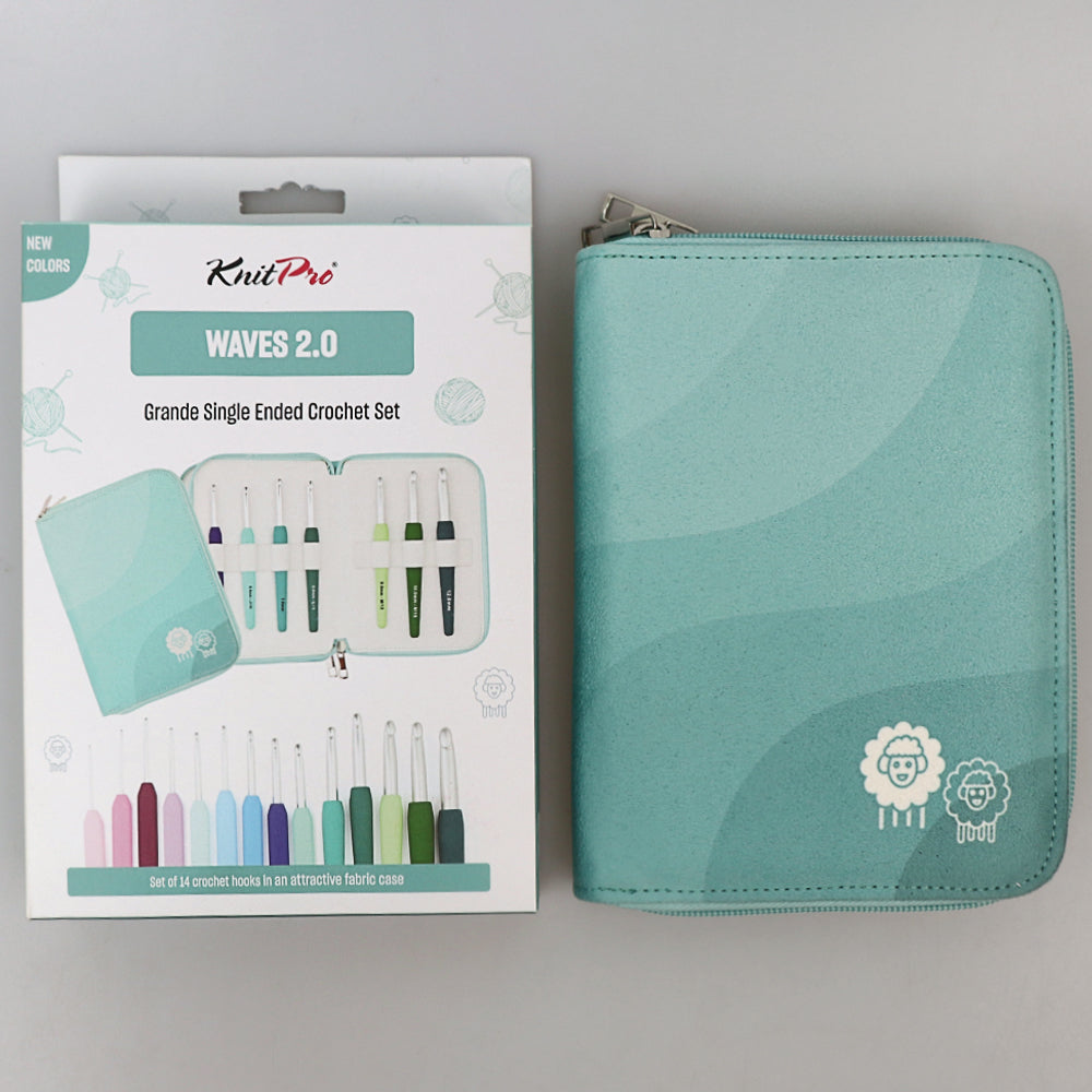 KnitPro Waves Grande Crochet Hook Set