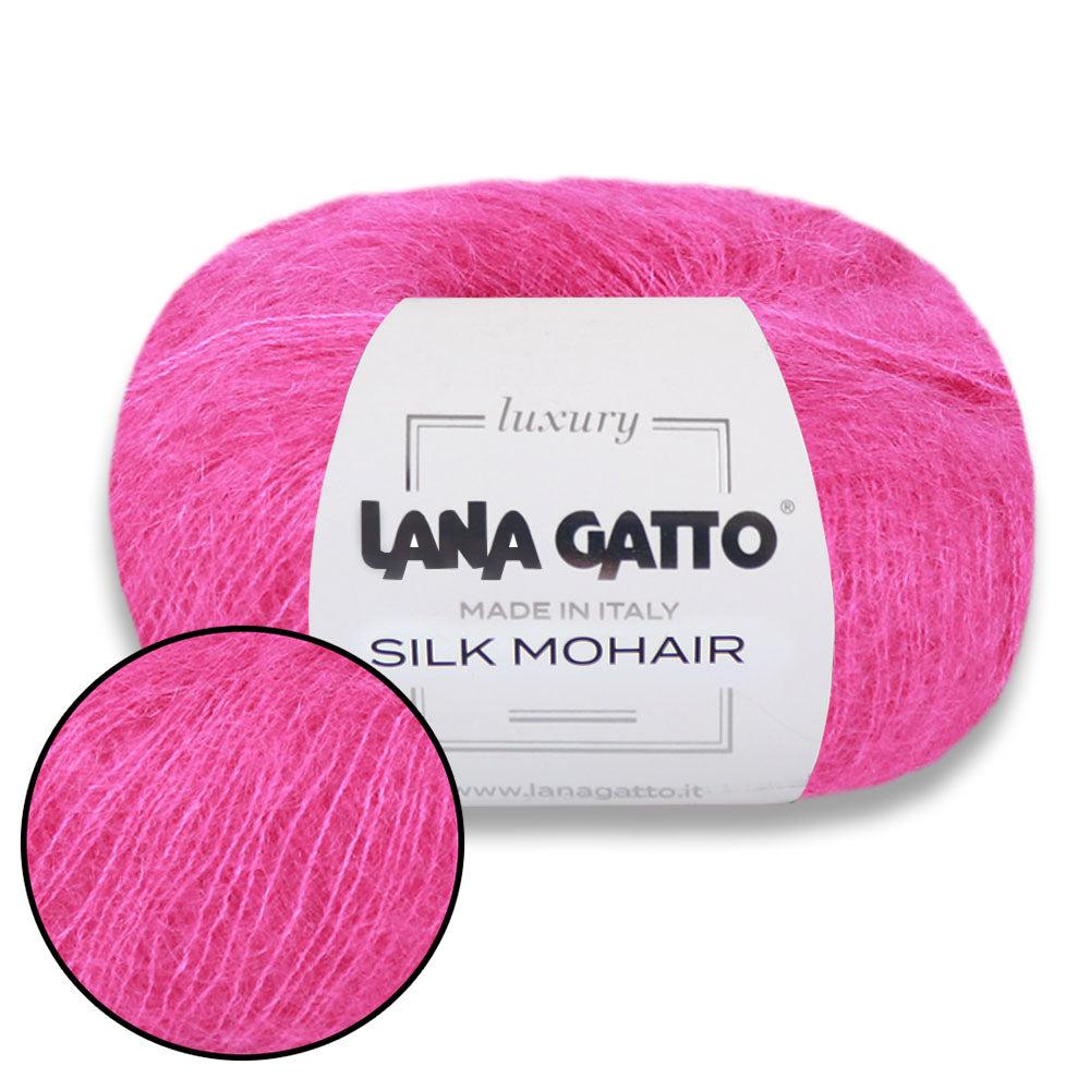 Lana Gatto Silk Mohair, 17 colors, 0.88 oz / 230 yds