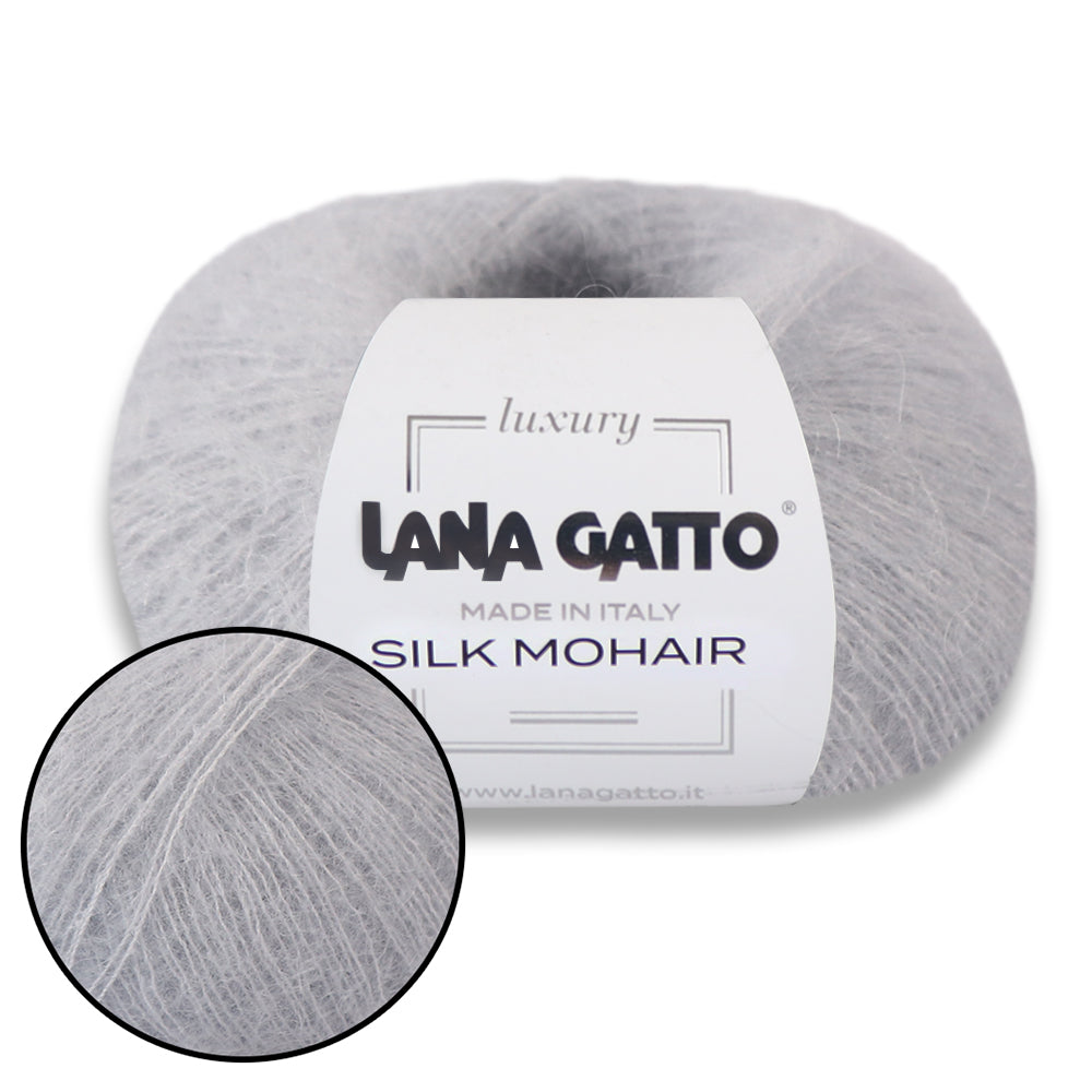 Lana Gatto Silk Mohair, 17 colors, 0.88 oz / 230 yds