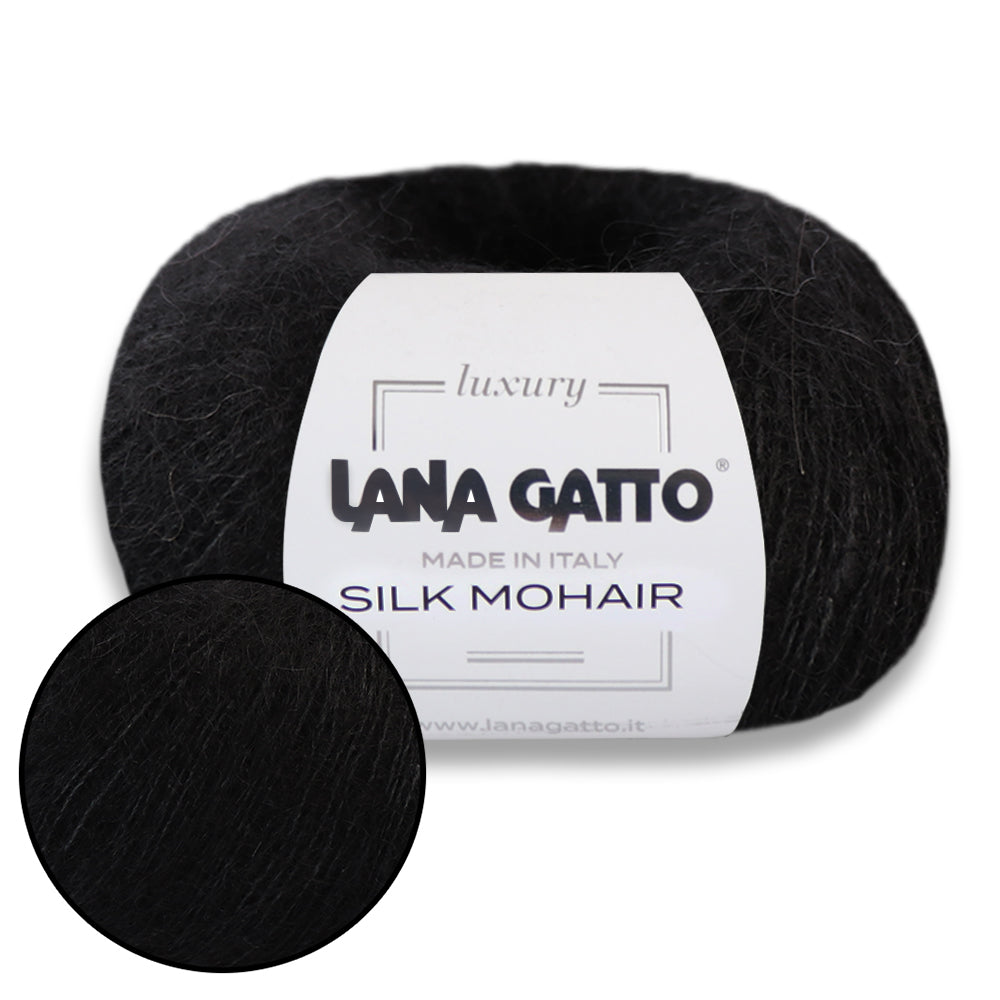 Lana Gatto Silk Mohair, 17 colors, 0.88 oz / 230 yds