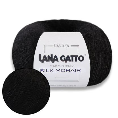 Lana Gatto Silk Mohair, 17 colors, 0.88 oz / 232 yds