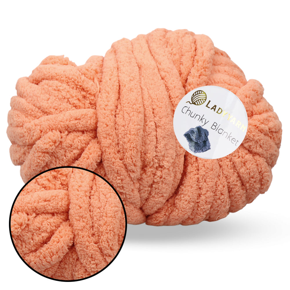 Lady Yarn Chunky Blanket 24 colors, 11.64 oz / 36 yds