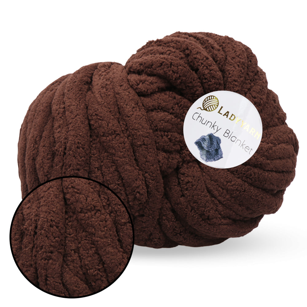 Lady Yarn Chunky Blanket 24 colors, 11.64 oz / 36 yds
