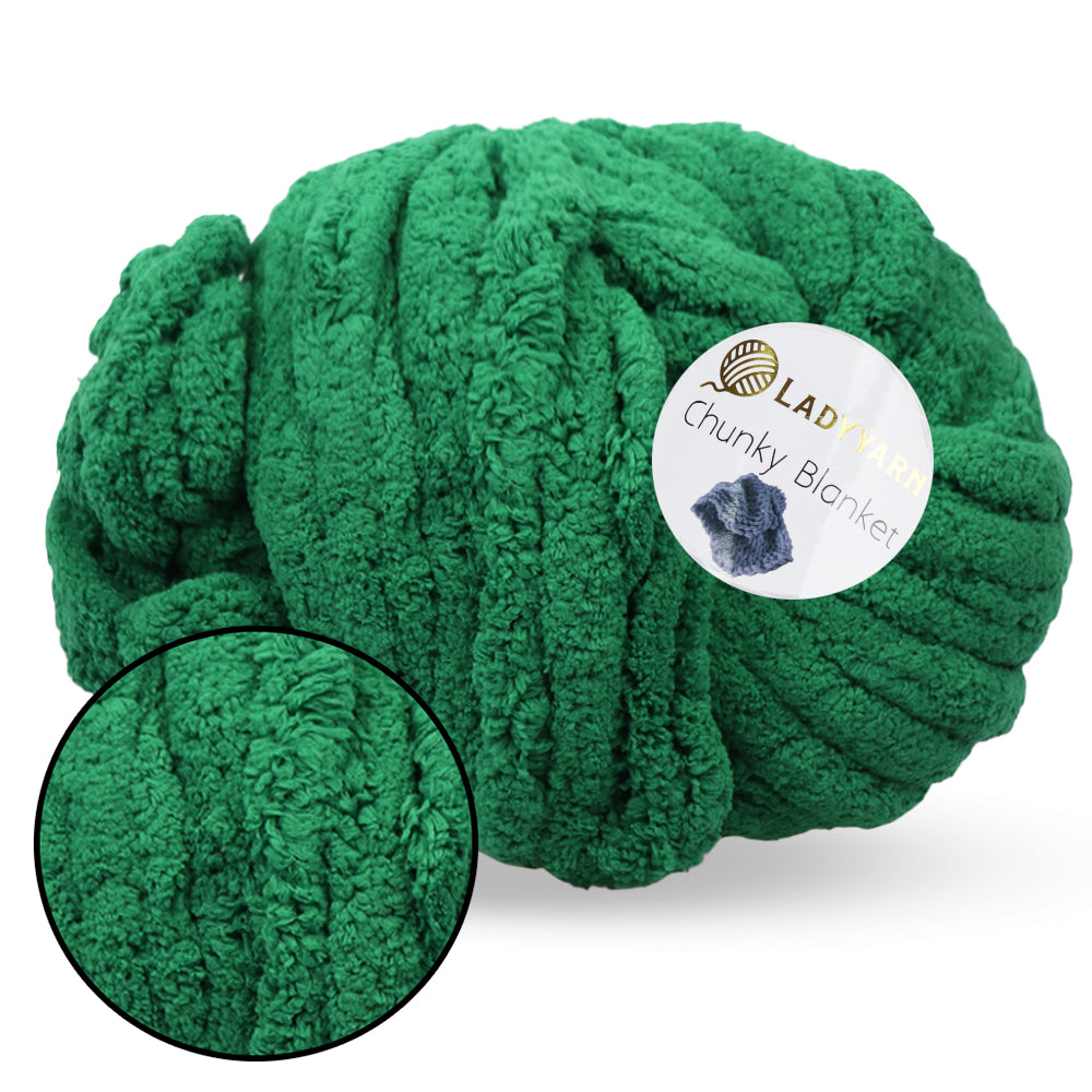 Lady Yarn Chunky Blanket 24 colors, 11.64 oz / 36 yds
