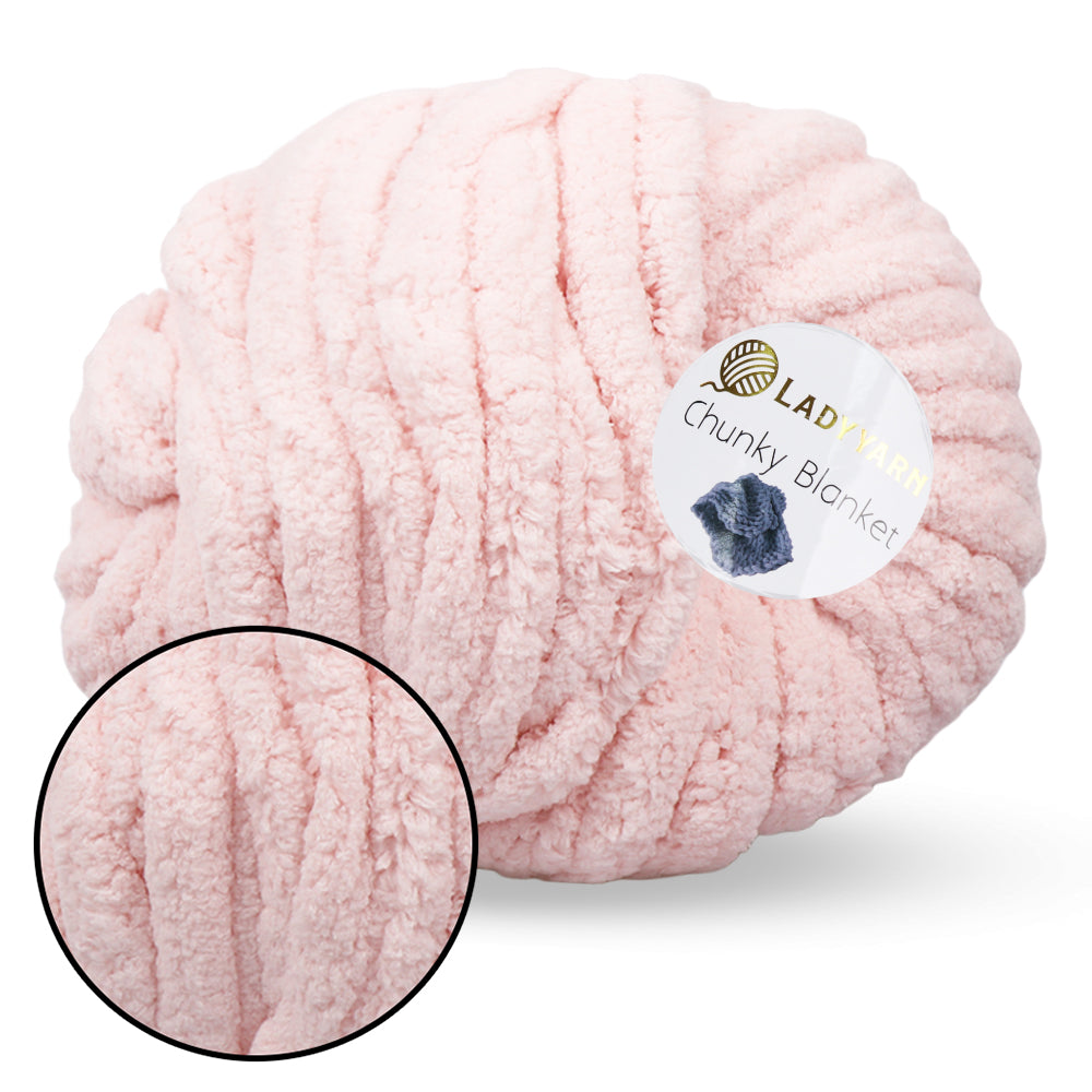 Lady Yarn Chunky Blanket 24 colors, 11.64 oz / 36 yds