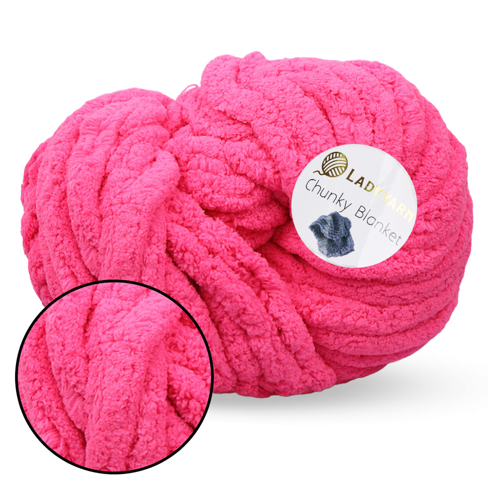 Lady Yarn Chunky Blanket 24 colors, 11.64 oz / 36 yds