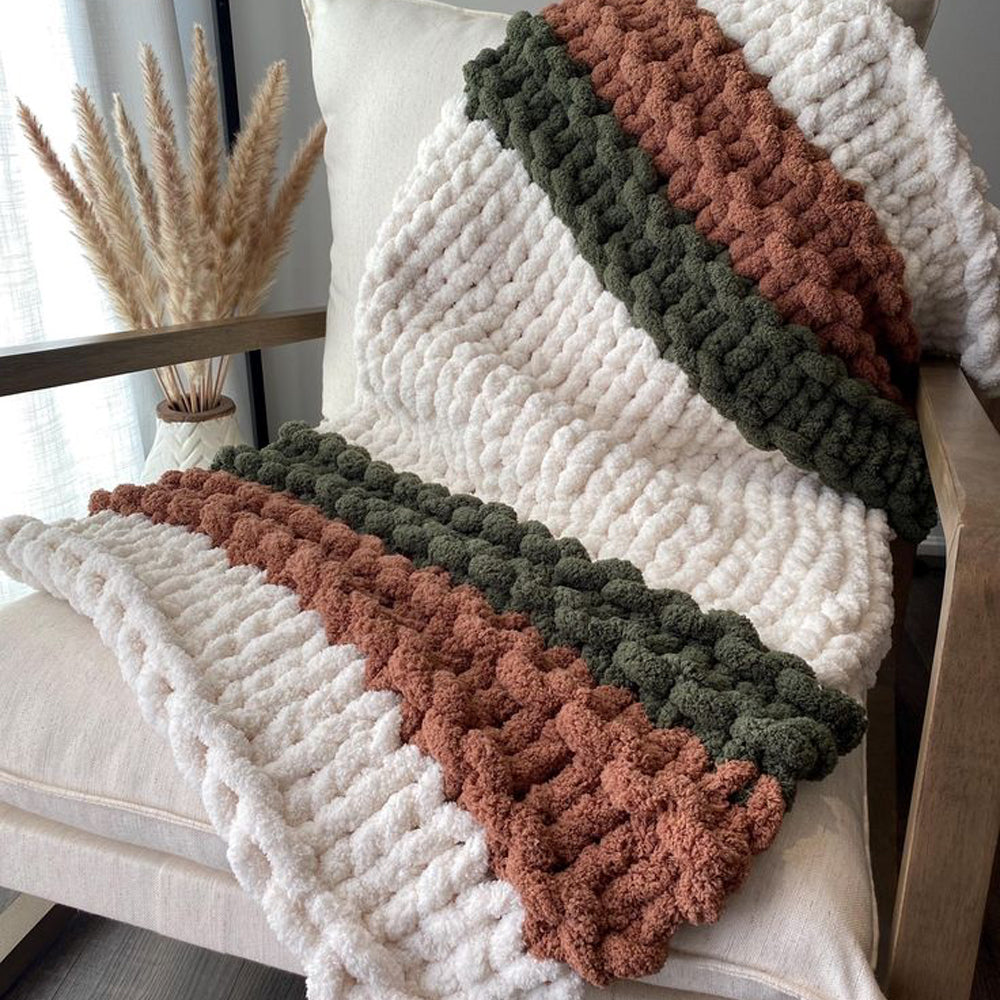 Lady Yarn Chunky Blanket 24 colors, 11.64 oz / 36 yds