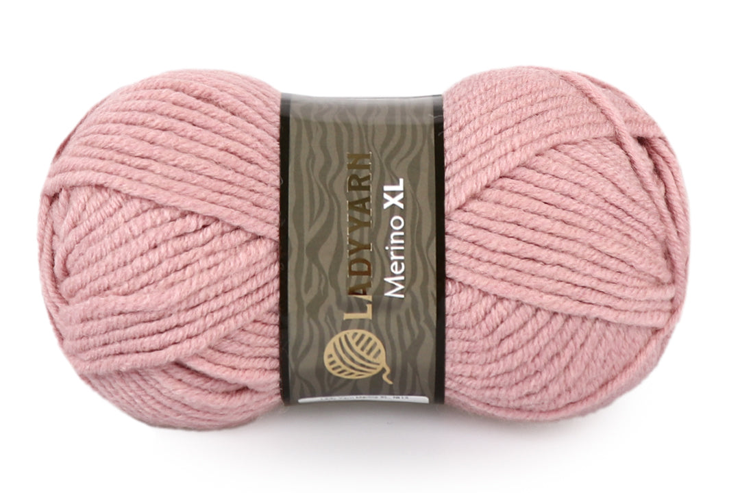 Lady Yarn Merino XL, 14 colors, 3.5 oz / 109 yards