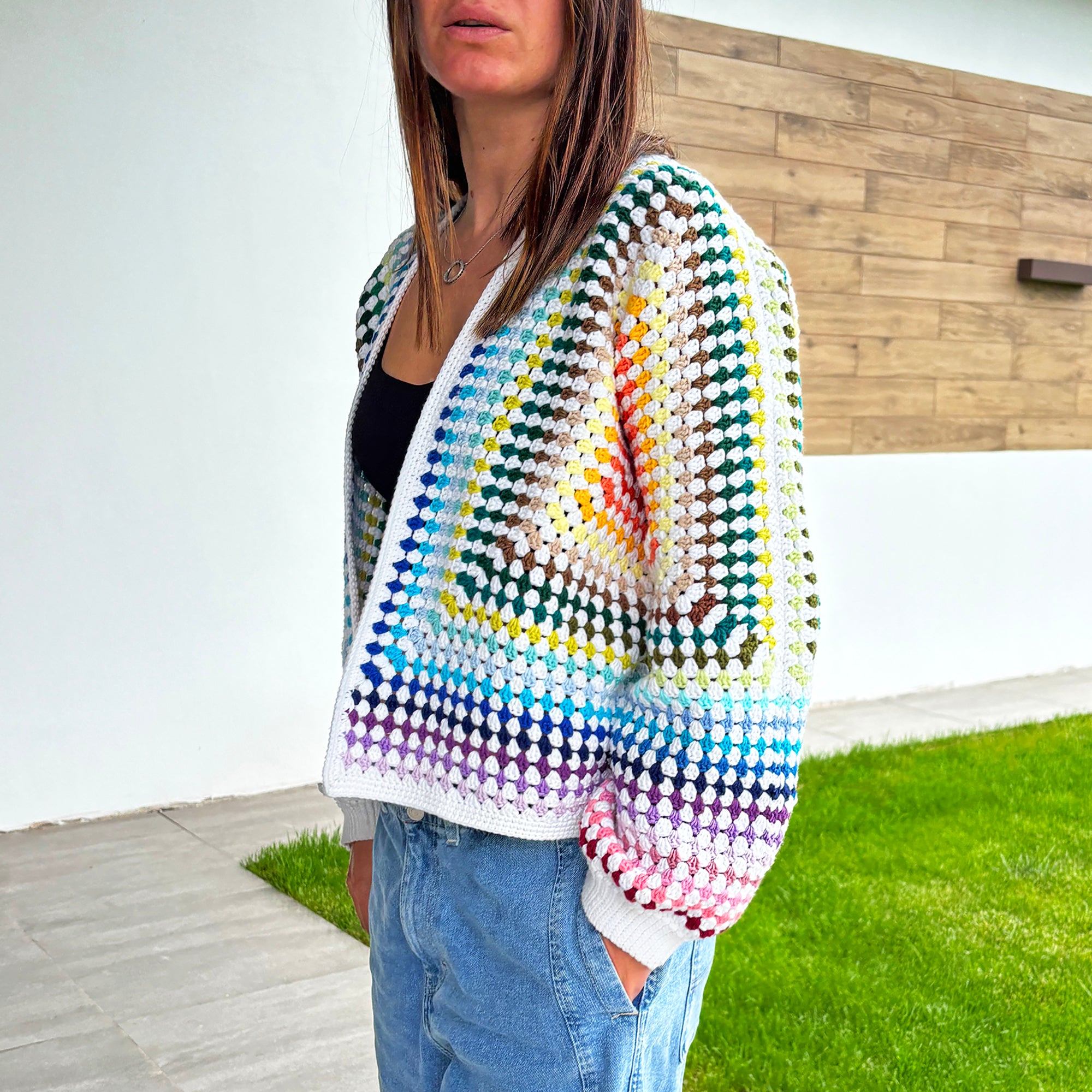 GRANNY HEXAGON Crochet Pattern (skill level Intermediate)