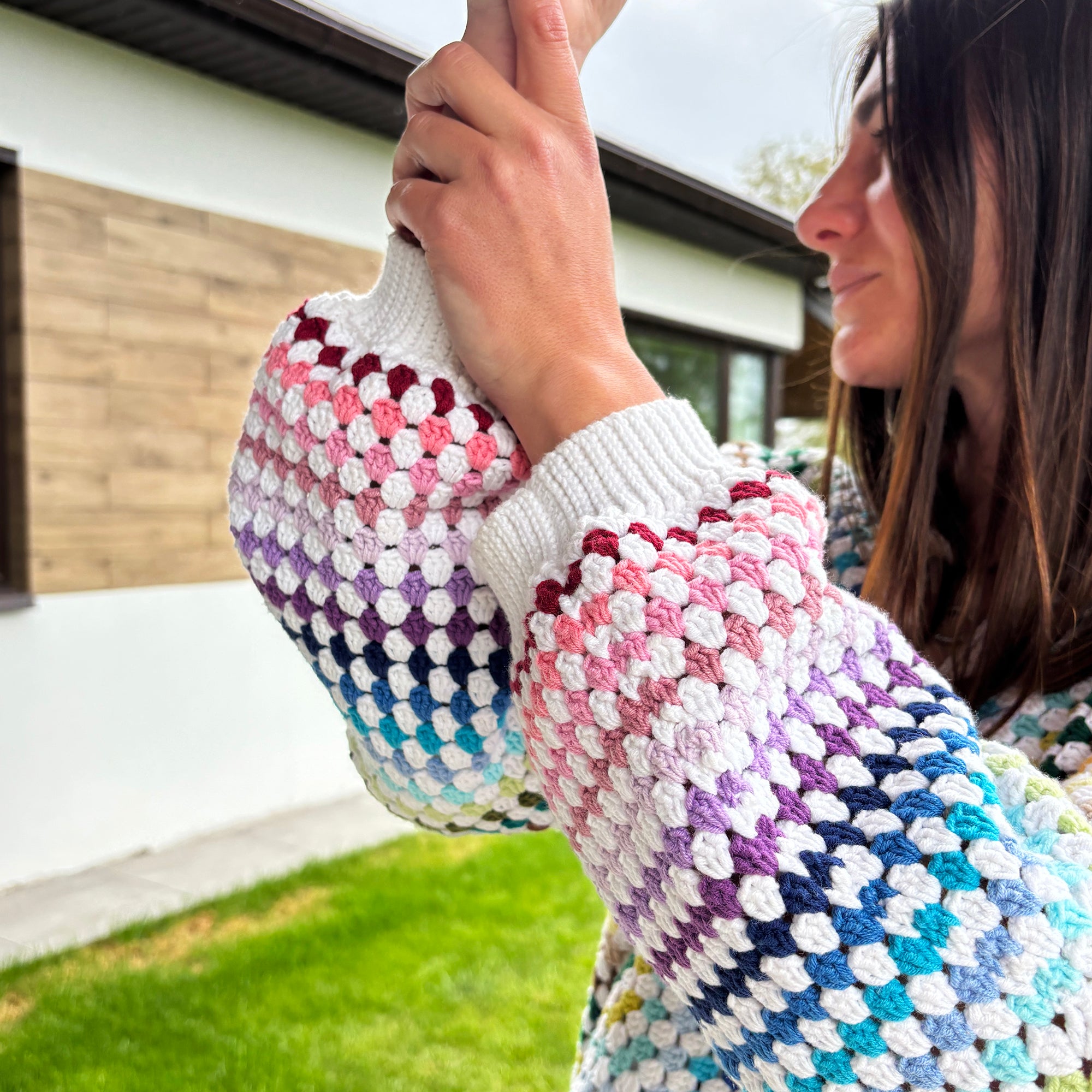 GRANNY HEXAGON Crochet Pattern (skill level Intermediate)