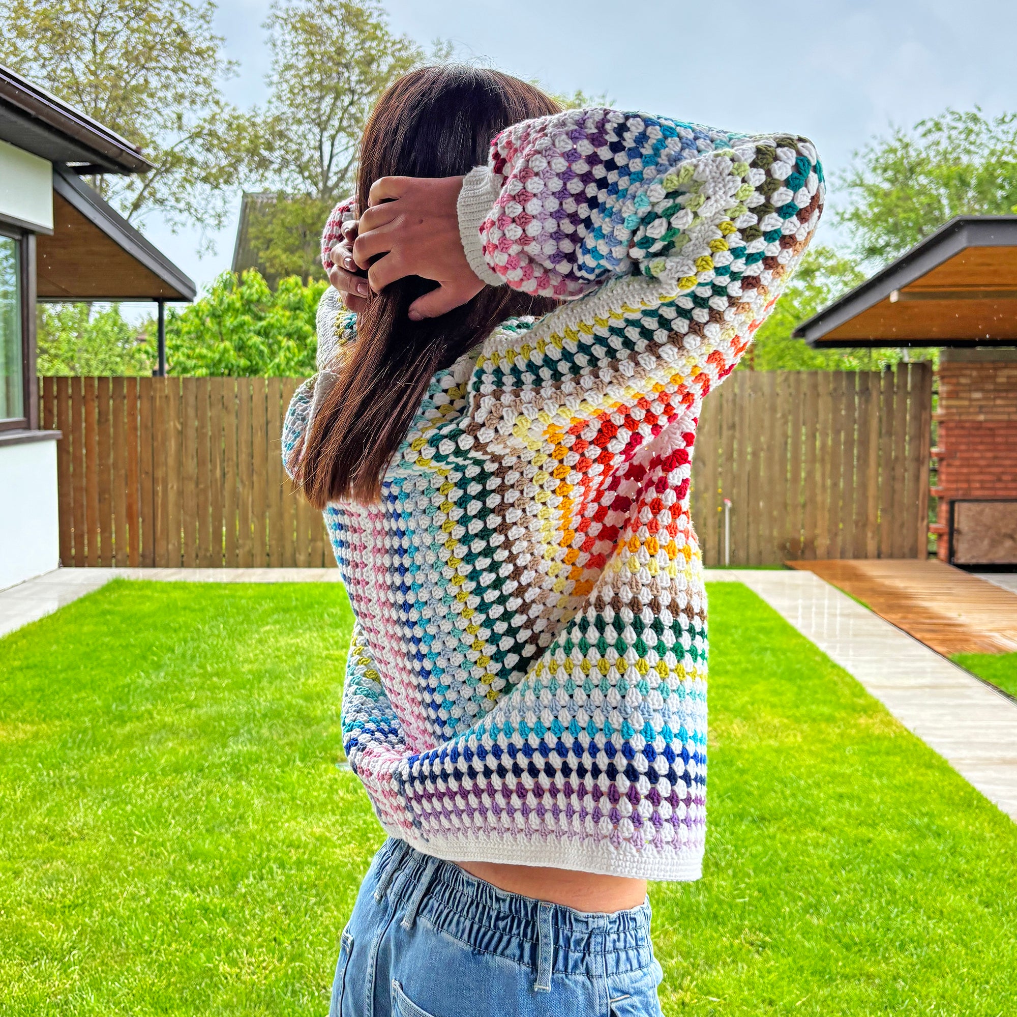 GRANNY HEXAGON Crochet Pattern (skill level Intermediate)