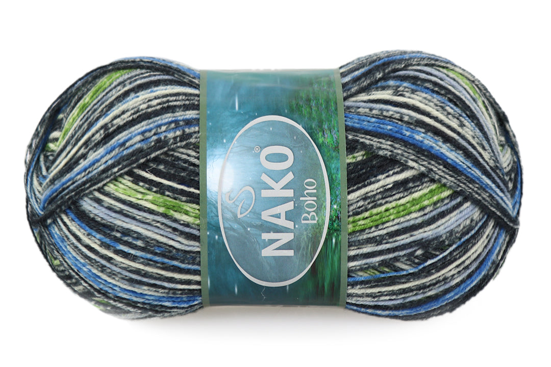 Nako Boho, 41 colors, 3.5 oz / 437 yards