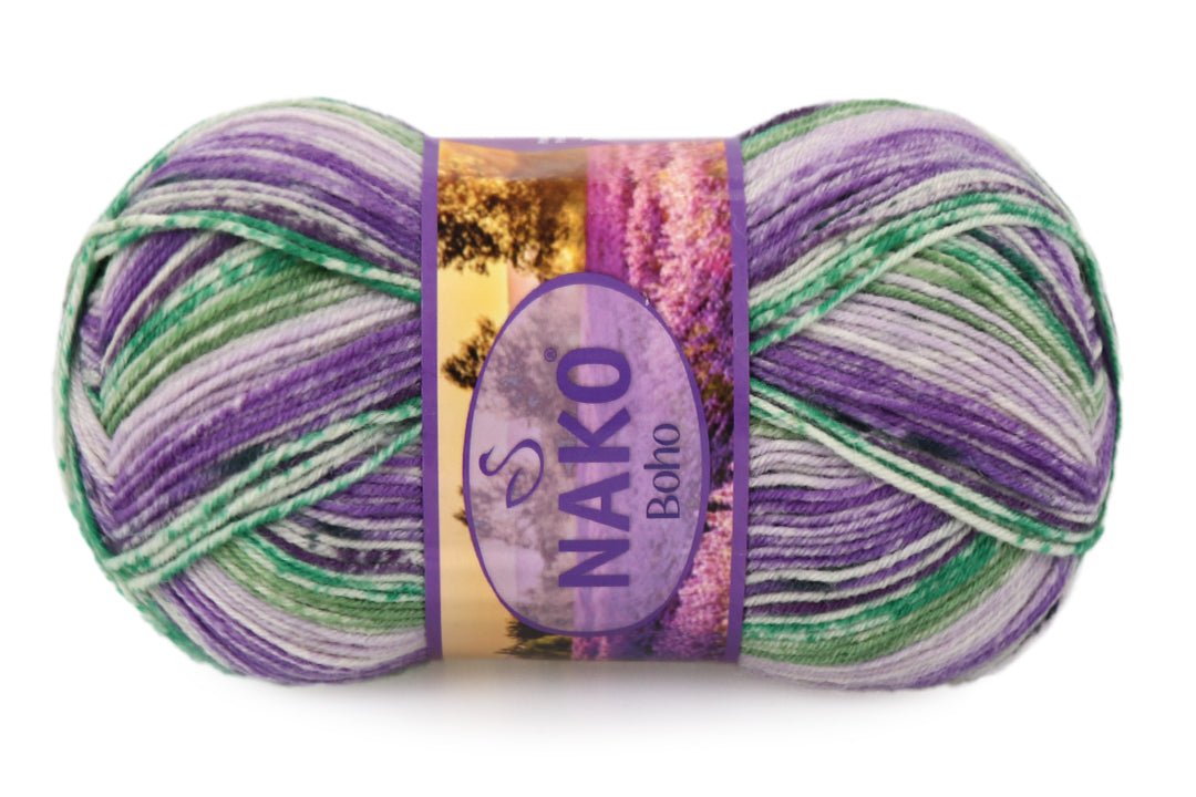 Nako Boho, 41 colors, 3.5 oz / 437 yards