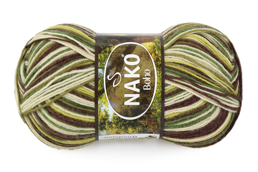 Nako Boho, 41 colors, 3.5 oz / 437 yards