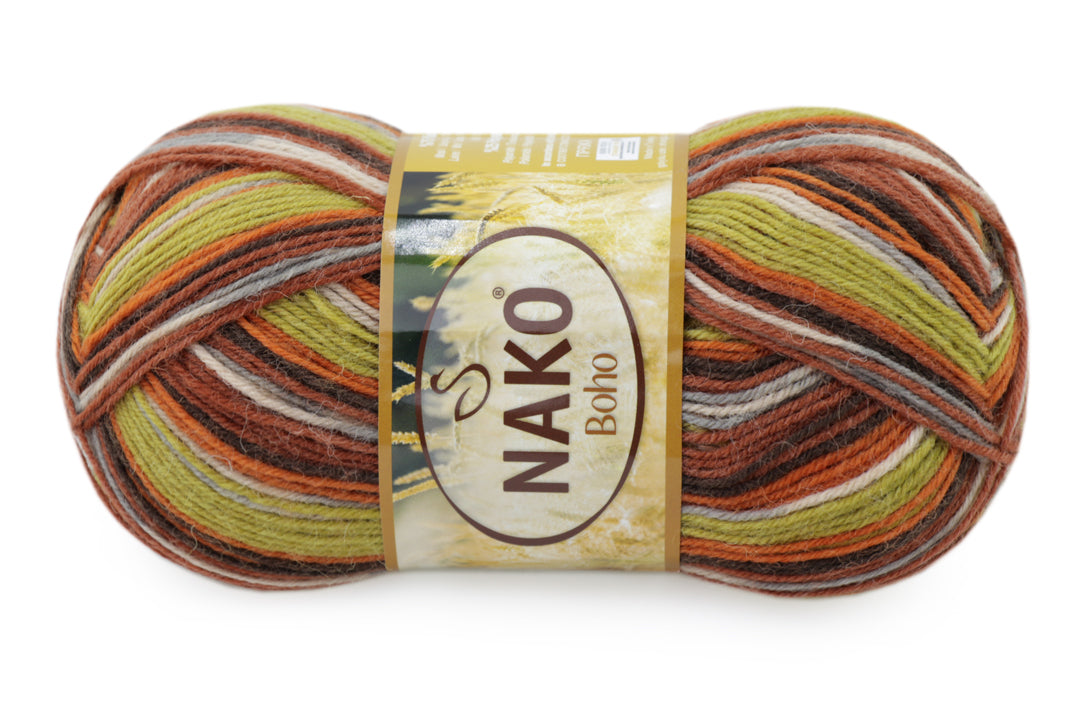 Nako Boho, 41 colors, 3.5 oz / 437 yards