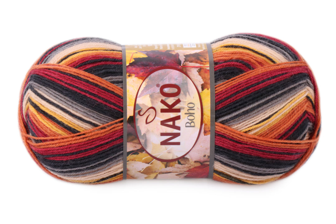 Nako Boho, 41 colors, 3.5 oz / 437 yards