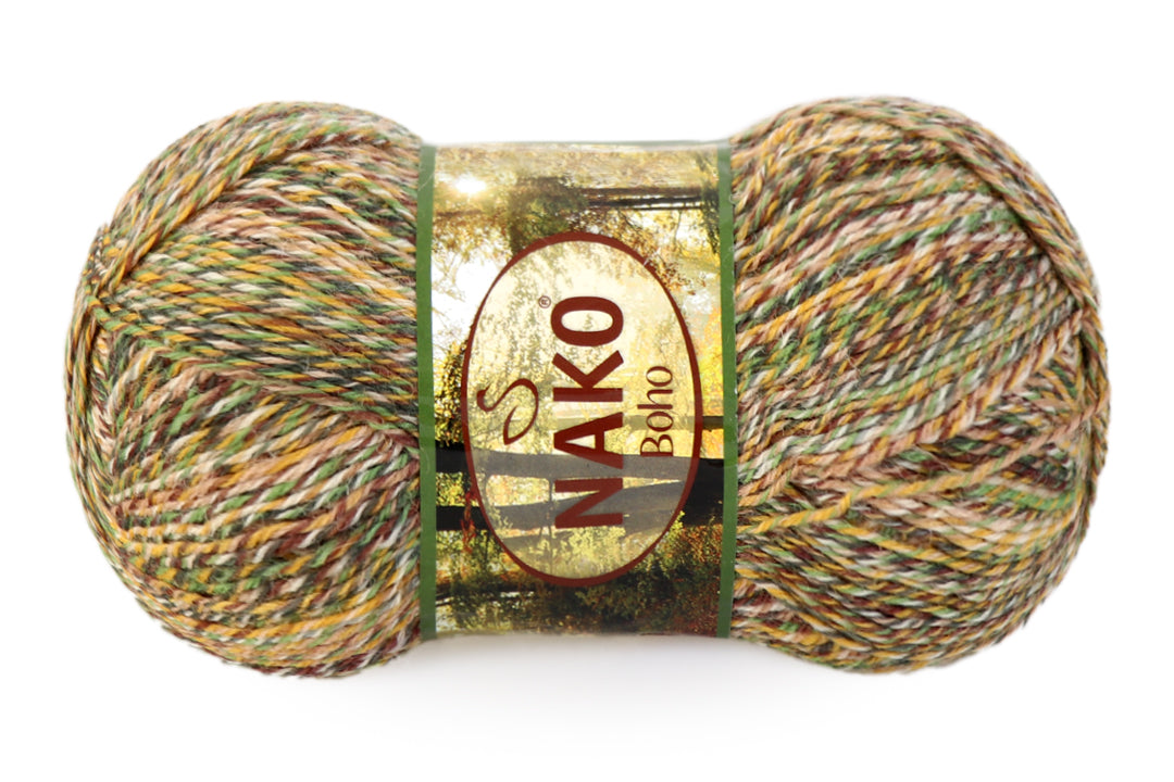 Nako Boho, 41 colors, 3.5 oz / 437 yards