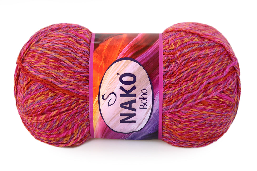 Nako Boho, 41 colors, 3.5 oz / 437 yards