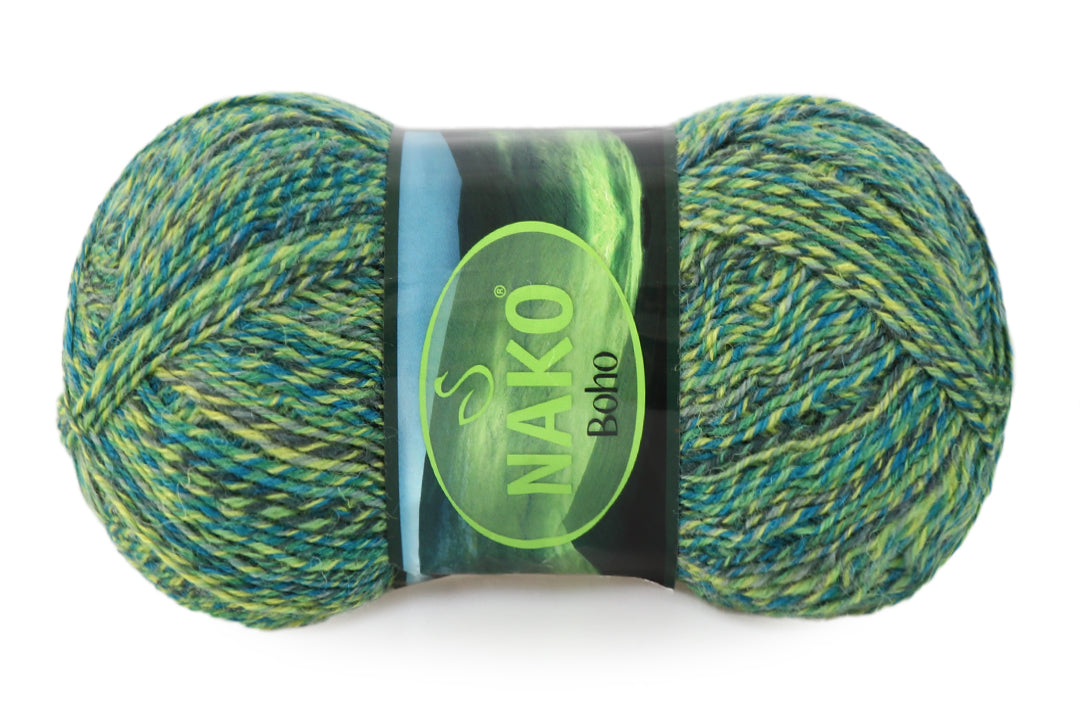 Nako Boho, 41 colors, 3.5 oz / 437 yards