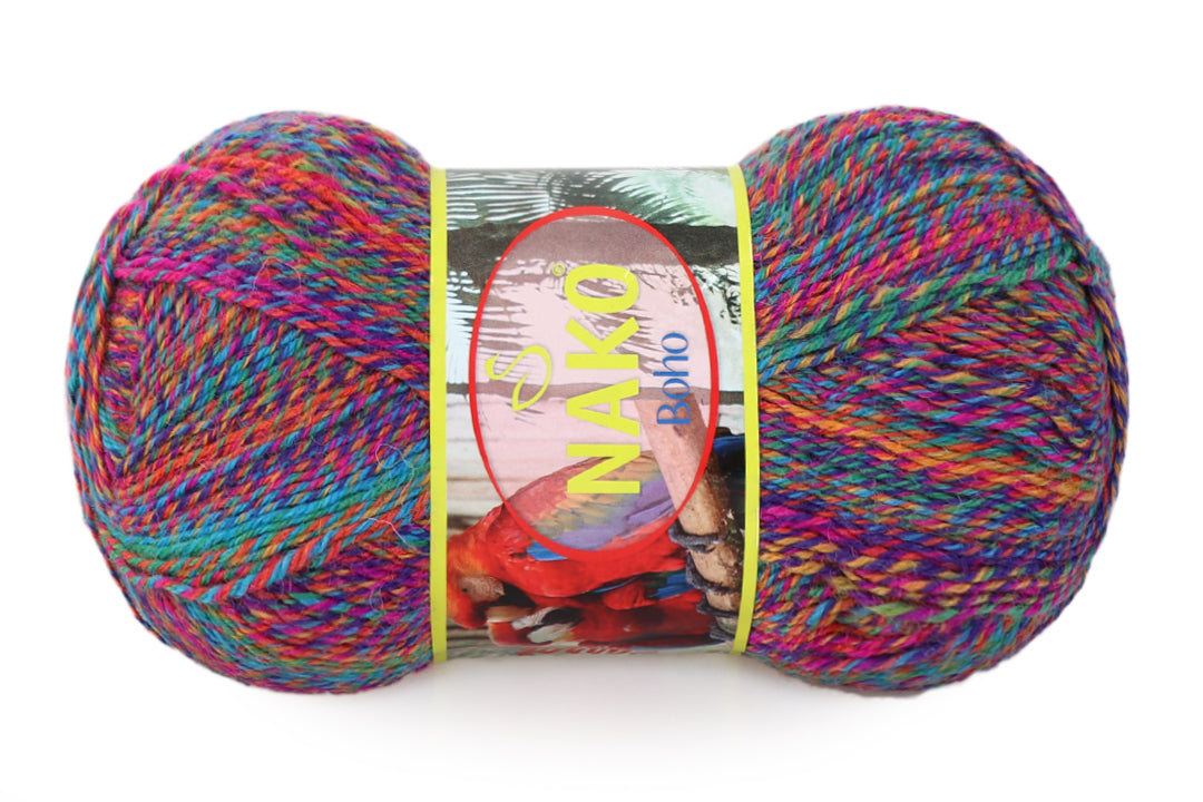 Nako Boho, 41 colors, 3.5 oz / 437 yards