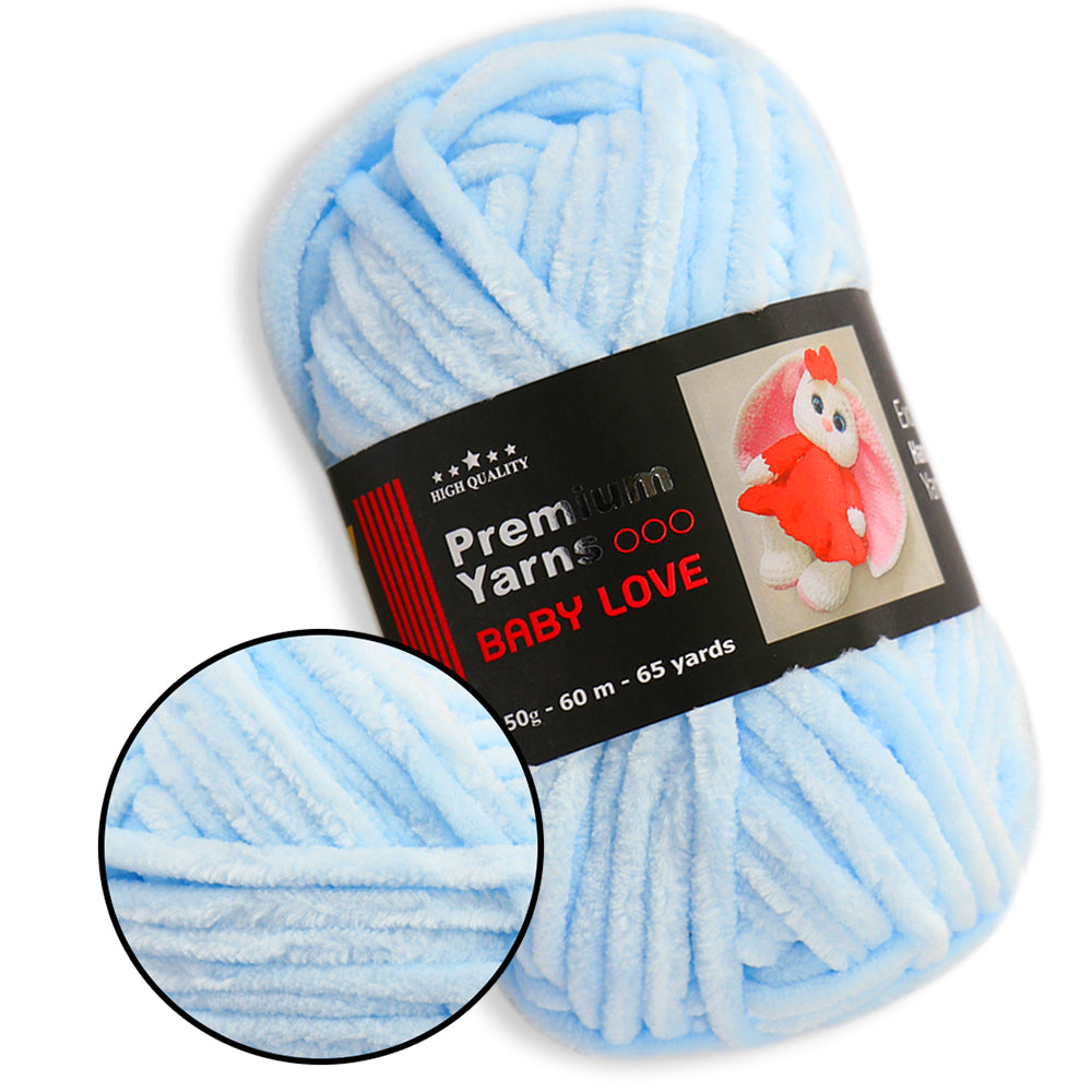 Premium Yarns Baby Love 50, 34 colors, 1.7 oz / 65.7 yards