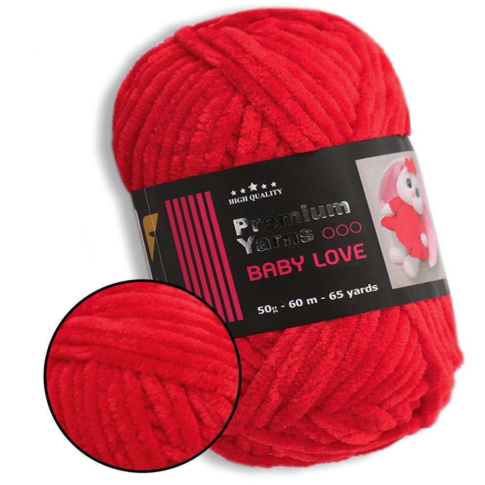 Premium Yarns Baby Love 50, 34 colors, 1.7 oz / 65.7 yards